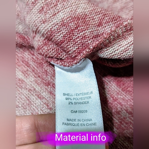 Cleo brand, heathered pink size med, ladies cowl neck sweater - Picture 4 of 12